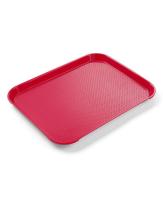 HENDI Mažas polipropileno padėklas Fast Food, raudonas, 265×345×(H)20 mm 878712 | E-gastro