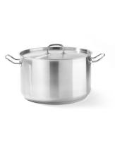 HENDI Vidutinio dydžio puodas su dangčiu Kitchen Line, 15L, Ø320x(H)190mm 836507 | E-gastro