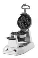 WARING Rotacinė vaflių keptuvė belgiškiems vafliams, su nuimamomis plokštelėmis, 220–240 V / 1400 W, 280×432×(H)254 mm WW200E | E-gastro