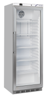 COOL HEAD Šaldytuvas QRGX400, stiklinės durys, plieno spalvos, A klasė 400 l. QRXG 400 | E-gastro