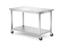 HENDI transportavimo stalas su lentyna – surenkamas, HENDI, Kitchen Line, 1200x600x(H)850mm 815793 | E-gastro