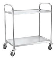 HENDI 2 lentynų serviravimo vežimėlis Profi Line, HENDI, 905x585x(H)945mm 810002 | E-gastro