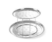 HENDI 2 aukštų stovas jūros gėrybėms, Ø400x(H)200 mm 480519 | E-gastro