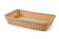HENDI Stačiakampio formos duonos ir bandelių krepšelis GN 1/1, 530×320×(H)90 mm 561102 | E-gastro