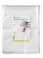 HENDI Gofruoti maišeliai sous vide gaminimui, bekamerėms ir vakuuminėms pakavimo mašinoms, 100 vnt., 300x400 mm 971413 | E-gastro