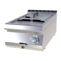 RM GASTRO Elektrinė gruzdintuvė 13 l stalviršio tipo FE704/13E 00008191 | E-gastro