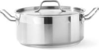 HENDI Žemas puodas su dangčiu Profi Line, 4,8L, Ø240x(H)105mm 830406 | E-gastro