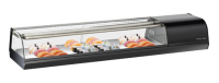 COOL HEAD Suši vitrina RS60, juoda, 11,5 l. RS 60 | E-gastro