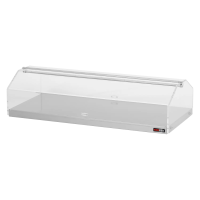 REDFOX Neutrali vitrina 80x35, dvipusis atidarymas VEN 810 00004965 | E-gastro
