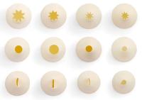 HENDIKonditeriniai antagliai įvairūs - 12 dalių komplektas - Ø 6,8,10,12 mm 551400 | E-gastro