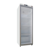 REDFOX Šaldytuvas DRR 600/G, stiklinės duris, baltas, 570 l., 230V/0,175kW 00018394 | E-gastro