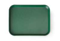 HENDI Mažas polipropileno padėklas Fast Food, žalias, 265×345×(H)20 mm 878736 | E-gastro