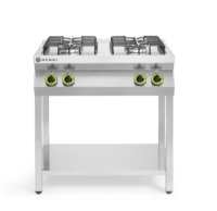 HENDI 4 degiklių dujinė viryklė ant atviro pagrindo Smart, 19kW, 800x700x(H)900mm 143094  | E-gastro