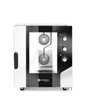 HENDI Konvekcinė garinė krosnis 6x GN 1/1, elektrinė, elektromechaninis valdymas, 730x784x(H)850mm 221587 | E-gastro