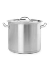 HENDI Vidutinio dydžio puodas su dangčiu Budget Line, 9L, Ø250x(H)180mm 832820 | E-gastro