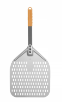 HENDI Kvadratinė picos mentelė, perforuota, su trumpa rankena, 300x660 mm 618097 | E-gastro