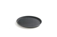 HENDI Poliesterio padėklas, neslystantis, apvalus, juodas, 460x(H)22mm 508794 | E-gastro