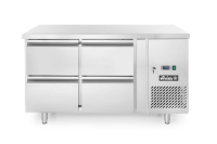 ARKTIC Aušinimo stalas su 4 stalčiais ir šone esančiu agregatu, Profi Line, 1360x700x(H)858mm 233764 | E-gastro