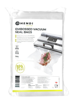 HENDI Reljefiniai vakuuminio sandarinimo maišeliai, 100 vnt., 150x250mm 297414 | E-gastro