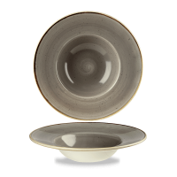 FINE DINE Makaronų lėkštė Peppercorn, pilka, ø280 mm, 6 vnt. SPGSVWBL1 | E-gastro