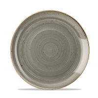 FINE DINE Plati lėkštė Peppercorn, pilka, ø324 mm, 6 vnt. SPGSEV121 | E-gastro