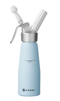 HENDI Grietinėlės plakiklis, 0,5 L, pastelinė mėlyna, Ø80x(H)260 mm 975862 | E-gastro