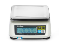 CAS Svarstyklės su legalizacija, 3 kg, 250x280x(H)112 mm 580448 | E-gastro