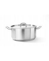HENDI Žemas puodas su dangčiu Kitchen Line, 12L, Ø320x(H)150mm 836040 | E-gastro