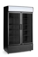 ARKTIC Baro šaldytuvas su apšviečiamu skydeliu, dviejų durų, 512L, Juodas, 1120x585x(H)1900mm 236949 | E-gastro
