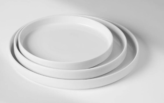 HENDI Lėkštė aukštu kraštu Oslo, Balta, ø200x(H)25mm 768730 | E-gastro