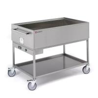 SAMMIC Elektrinis marmitas su vežimėliu 1 × GN 1/1, 230V/2000W, 710×450×(H)900 mm 5845111 | E-gastro