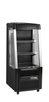 TEFCOLD Žemo profilio atvira vitrina ODC60 BLACK 31493 | E-gastro