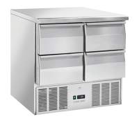COOL HEAD Saladetė CRD94A, 4xGN1/1 stalčiai, 230V/142,4W, 700x880x900 mm CRD 94A | E-gastro