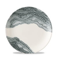 FINE DINE Lėkštė Tide Black, kreminė, ø220mm, 12 vnt. TDBKEVP81 | E-gastro