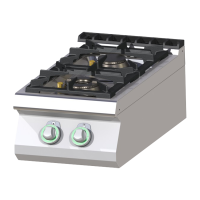 RM GASTRO Dujinė viryklė SP 704 G 00008515 | E-gastro