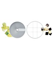 Robot Coupe Diskas pjaustymui kubeliais (salotoms) 50 x 70 x 25 mm 28180W | E-gastro