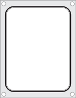 HENDI Matrica užlydymo aparatui talpykla 227x178 mm 805572 | E-gastro