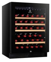 ELECTROLUX Vyno šaldytuvas, 50 butelių, viena zona, juodas, 595x573x(H)820mm 720008 | E-gastro