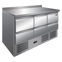 REDFOX Šaldomas stalas MTZ 906, GN 1/1, 230V/0,2kW 00014309 | E-gastro