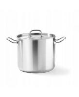 HENDI Aukštas puodas su dangčiu Kitchen Line, 9L, Ø240x(H)200mm 837306 | E-gastro
