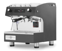 HENDI Kavos virimo aparatas Romeo Easy, 1 grupės, pusiau automatinis, 230V/1800W, 375x530x(H)485mm 207598 | E-gastro
