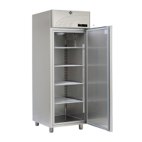 RM GASTRO Šaldiklis MS70, nerūdijantis plienas, GN 2/1, 700 l., 230V/0,6 kW 00002521 | E-gastro