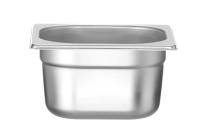 HENDI Konteineris GN 1/6, Profi Line, 1.6 L, nerūdijančio plieno, 176x162x(H)100 mm 801727 | E-gastro