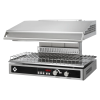 RM GASTRO Skaitmeninis salamanderis 4 šildymo elementai, judama viršutinė dalis, automatinis valdymas, 400 V SD 46 00010734 | E-gastro
