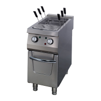 MAXIMA Premium elektrinis makaronų virimo aparatas, viengubas, 40 l, 90 cm 09398617 | E-gastro