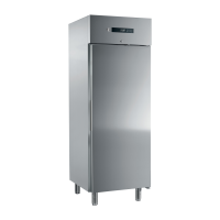 RM GASTRO Šaldiklis ENF700, nerūdijantis plienas, durys iš kairės, GN 2/1, 700 l. 00021694 | E-gastro