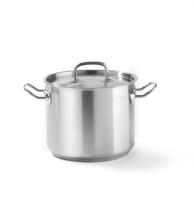 HENDI Aukštas puodas su dangčiu Kitchen Line, 5L, Ø200x(H)160mm 837207 | E-gastro