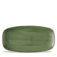 FINE DINE Stačiakampė lėkštė Sorrel, žalia, 300x150 mm, 6 vnt. SSRSXO111 | E-gastro