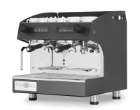 HENDI Kavos virimo aparatas Julia Compact, 2 grupių, automatinis, juodas, 230V/2700W, 475x563x(H)530mm 207499 | E-gastro