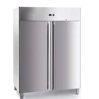 BUFETT Dviejų durų šaldiklis, 1300 L., nerūdijantis plienas, -18/-22 °C GNH1410BT-PT | E-gastro